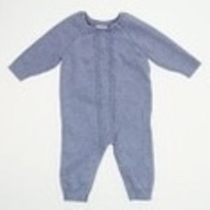 Egg Unisex Blue Long Sleeve Outfit size: 3 Months